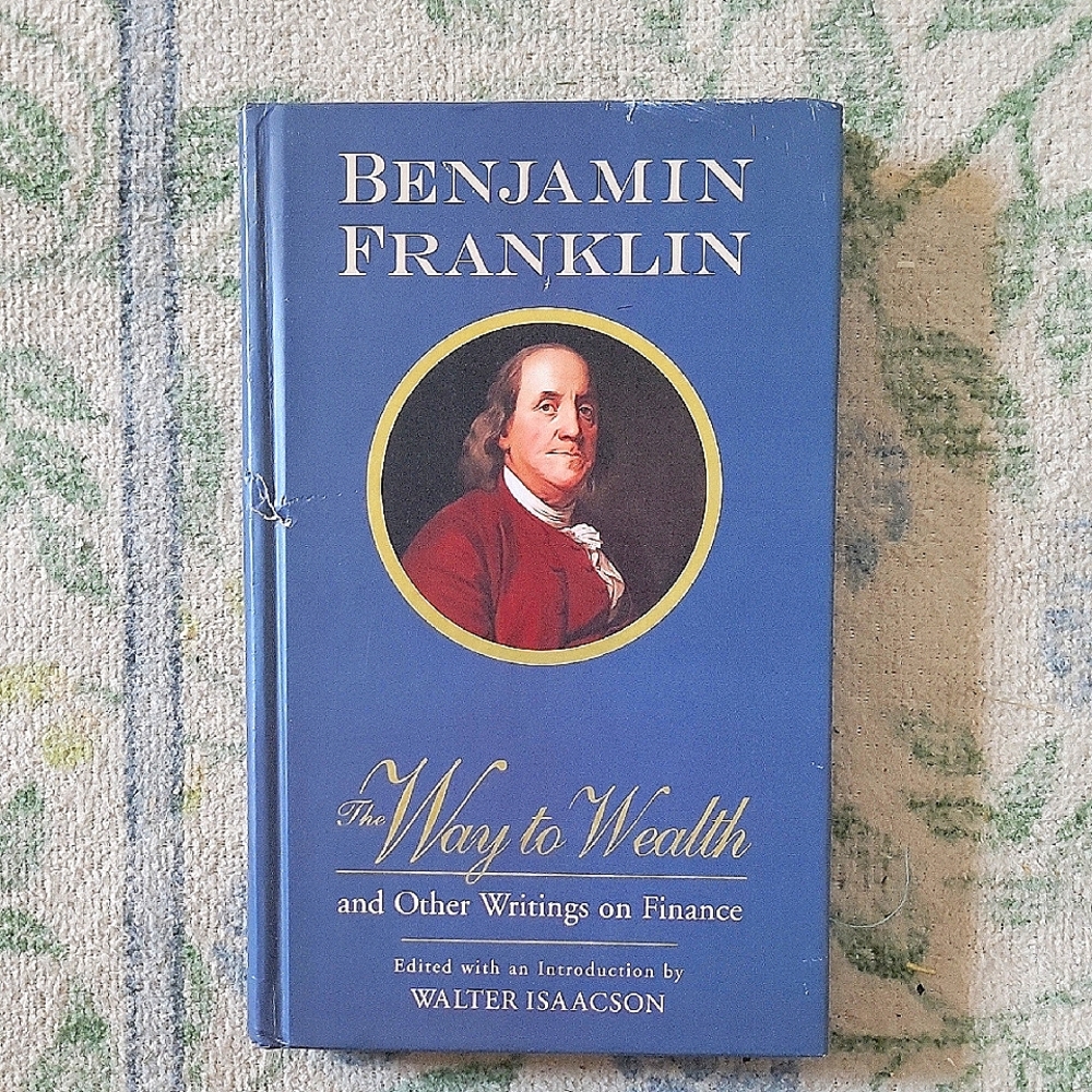 Ben Franklin The Way To Wealth Book Hardcover